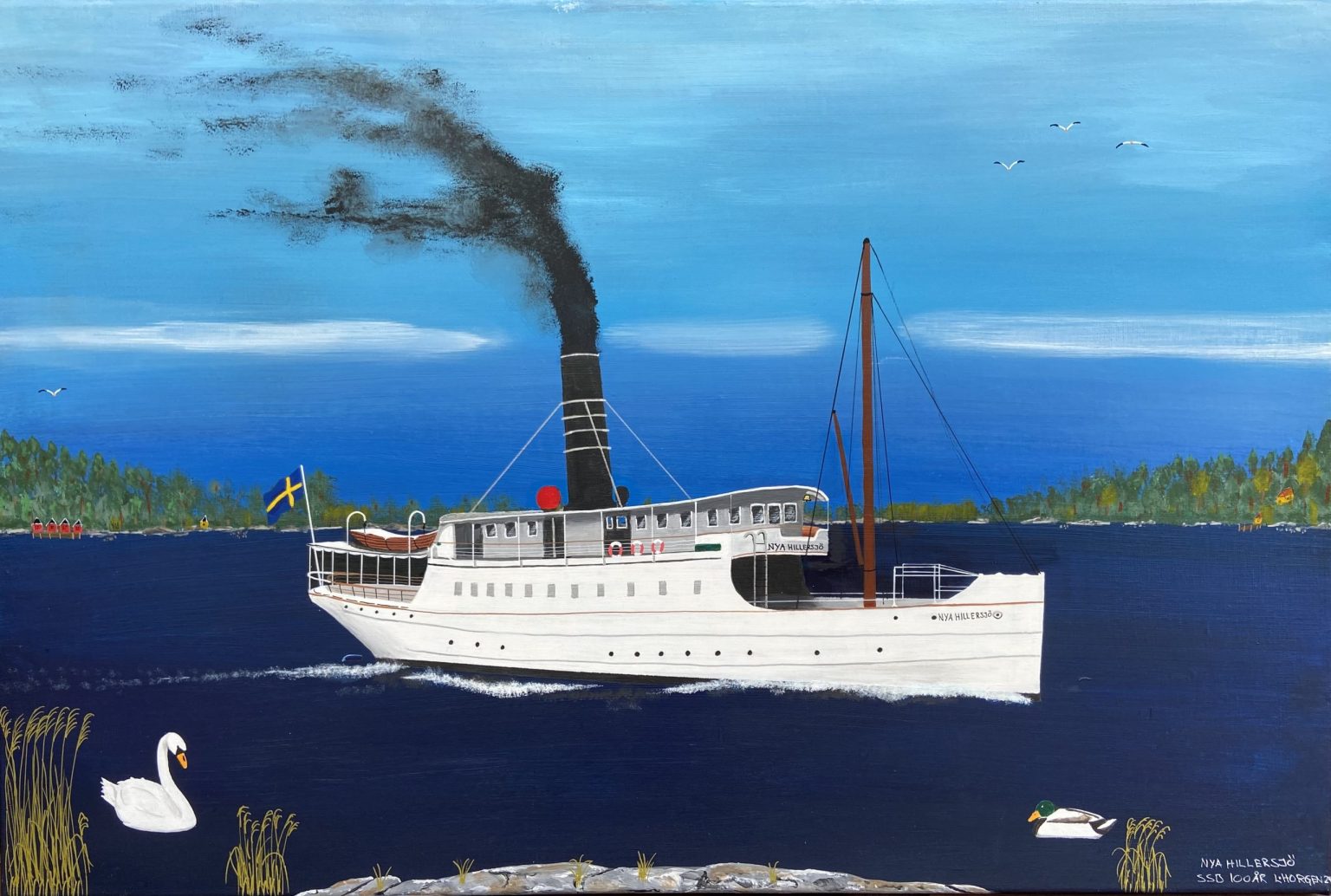 S/S Nya Hillersjö - Det historiska fartyg där Septemberbröderna grundades 1924